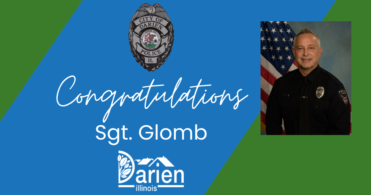 Featured image of Darien Police Department Congratulates Sergeant Glomb on Retirement