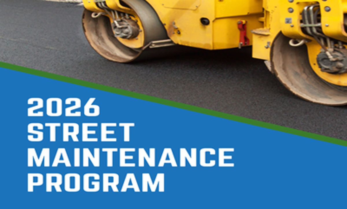 Featured image of 2026 Street Resurfacing Program