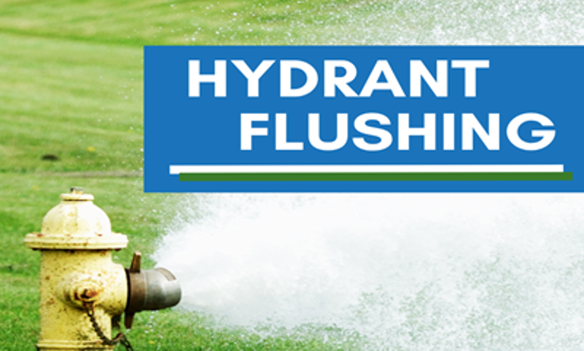 Featured image of Hydrant Flushing Begins Sunday, April 12