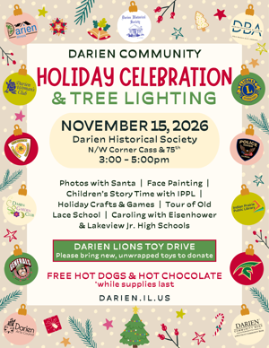2026 Tree Lighting Flyer