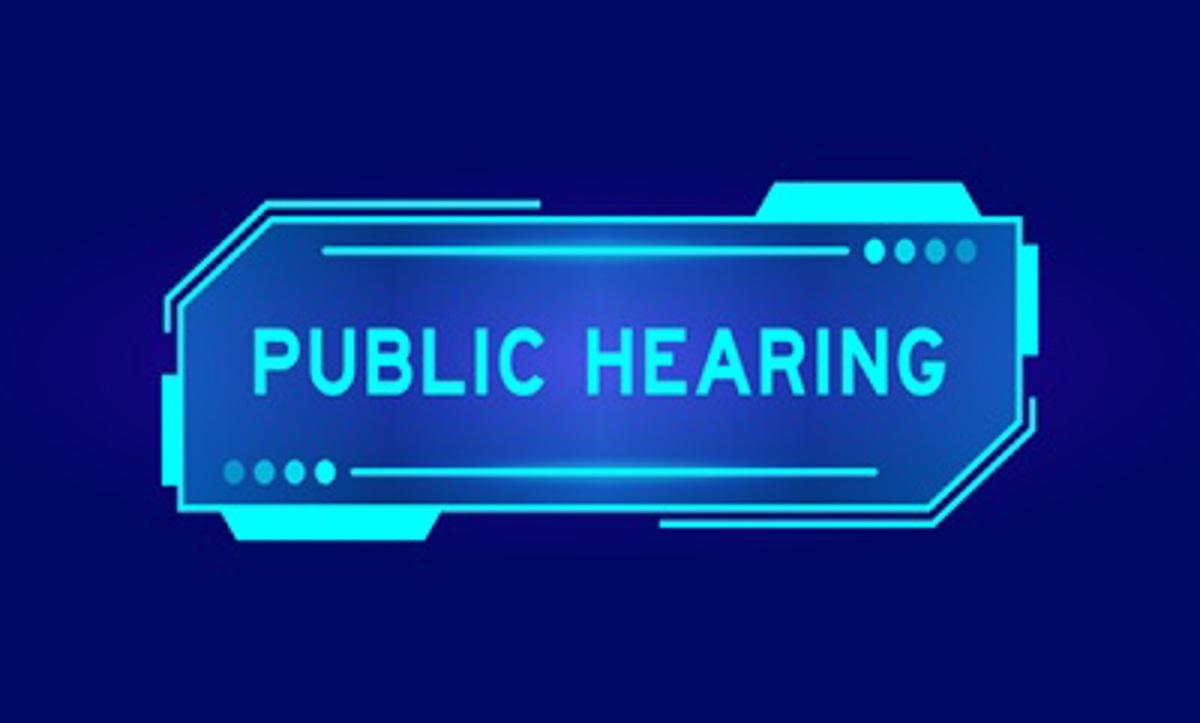 Featured image of Notice of Public Hearing - Nov 17