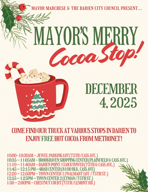 Mayor's Merry Cocoa Stop Flyer