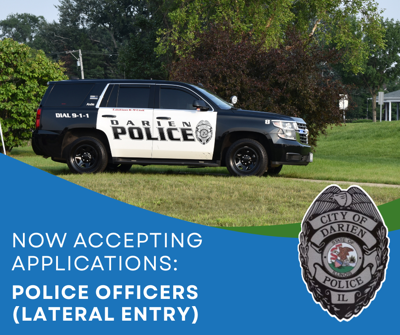 Now Accepting Applications - Police Officer (Lateral Entry)